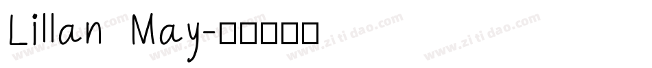 Lillan May字体转换
